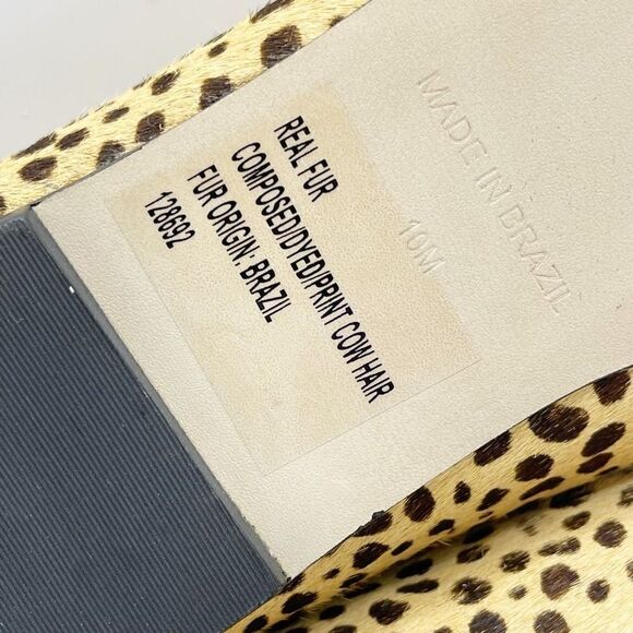 Steve Madden square toe Brya flat - cow hide - NWOB - Women’s size 10 - Made in - Picture 9 of 9